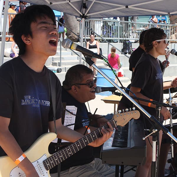 donate-beach-party beach party rocking out